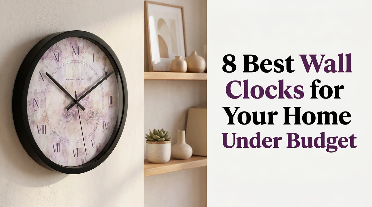 wall clocks for home under budget 