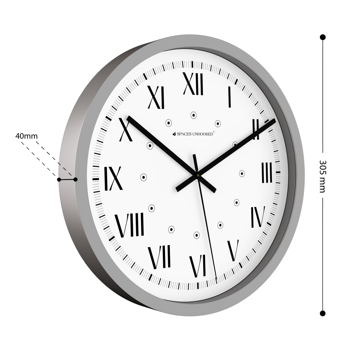 non ticking wall clock