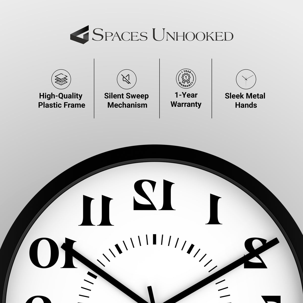 night wall clock for bedroom