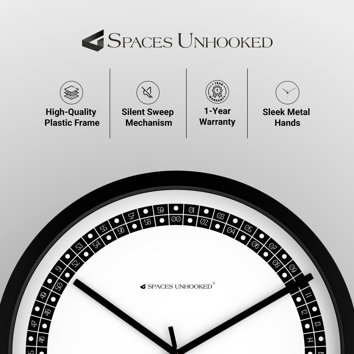 wall clock for bedroom online