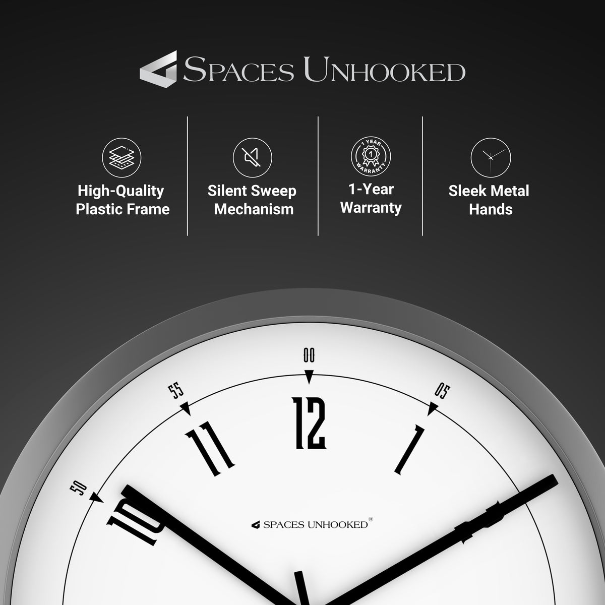 luxury wall clock for bedroom