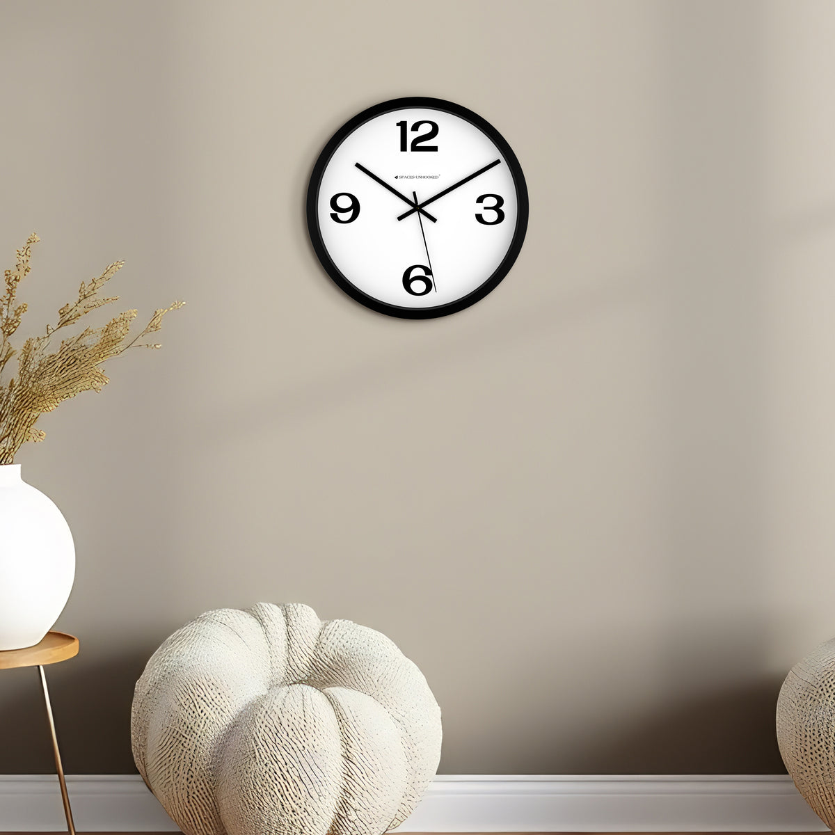 plastic alarm clock