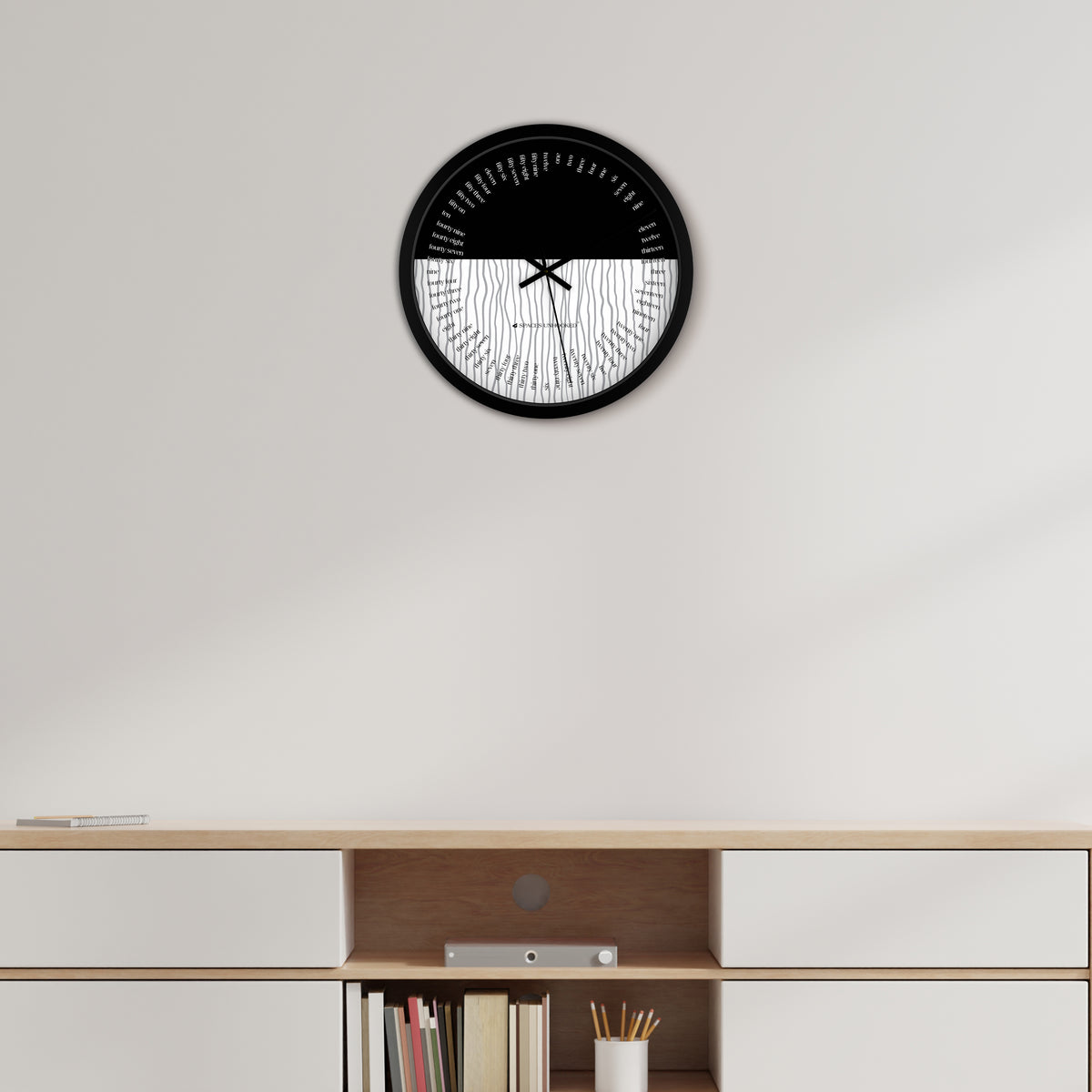 non ticking wall clock