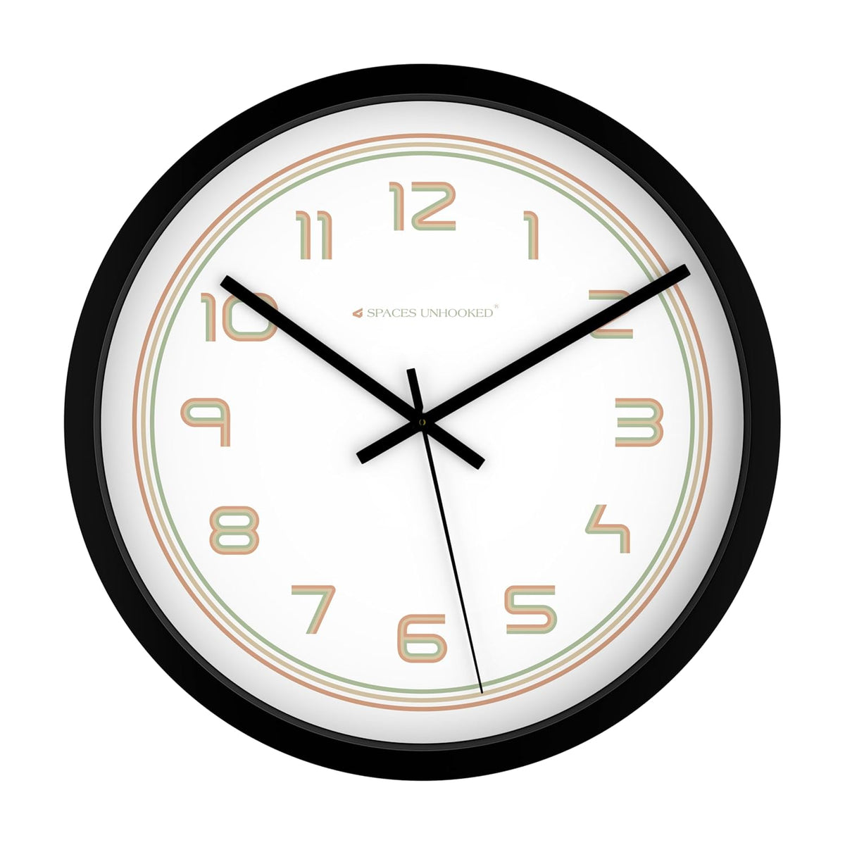 colorful wall clock for bedroom 