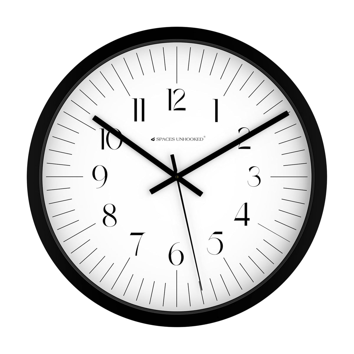 premium plastic wall clock for bedroom and hall 