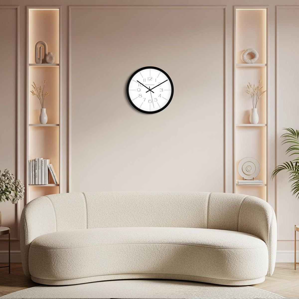 simple wall clock under 600