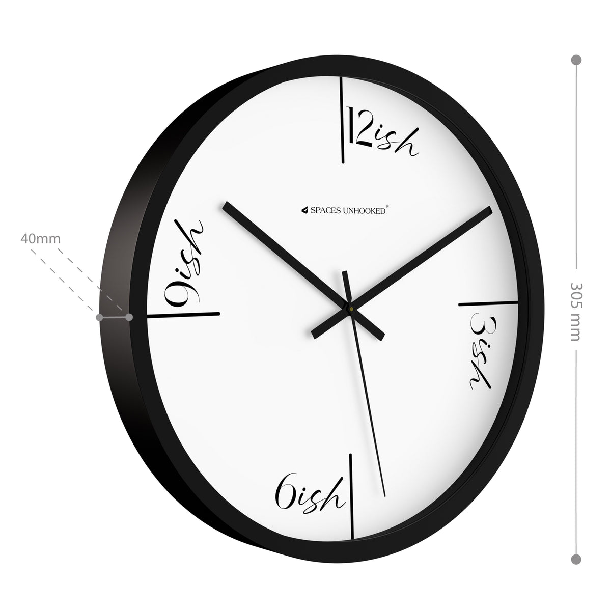 analogue wall clock for bedroom
