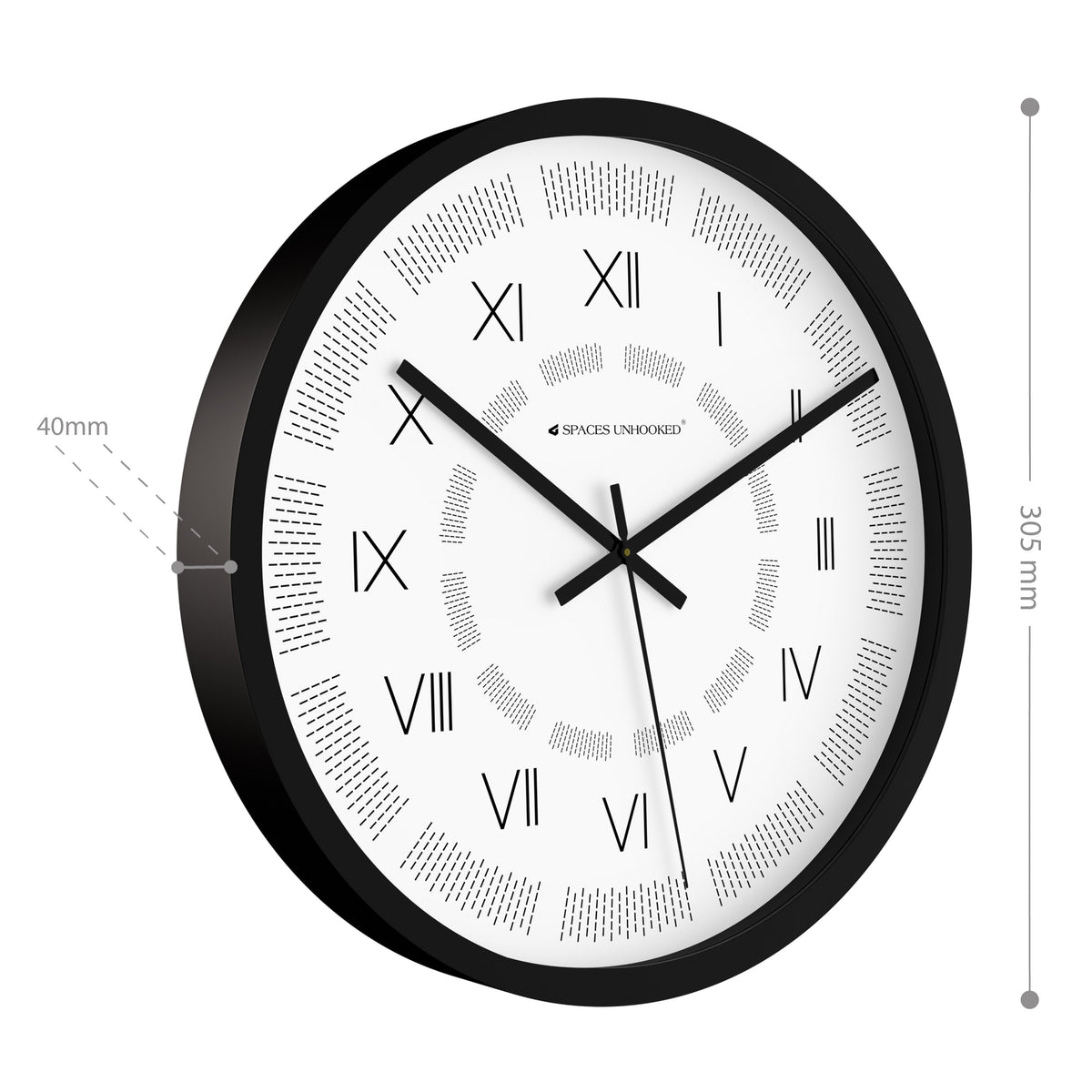 silent wall clock movement