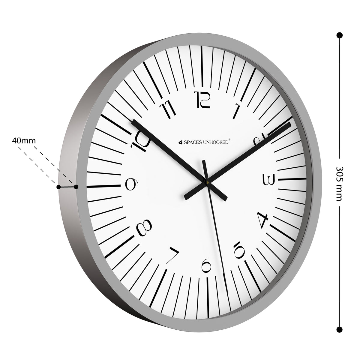 contemporary wall clock