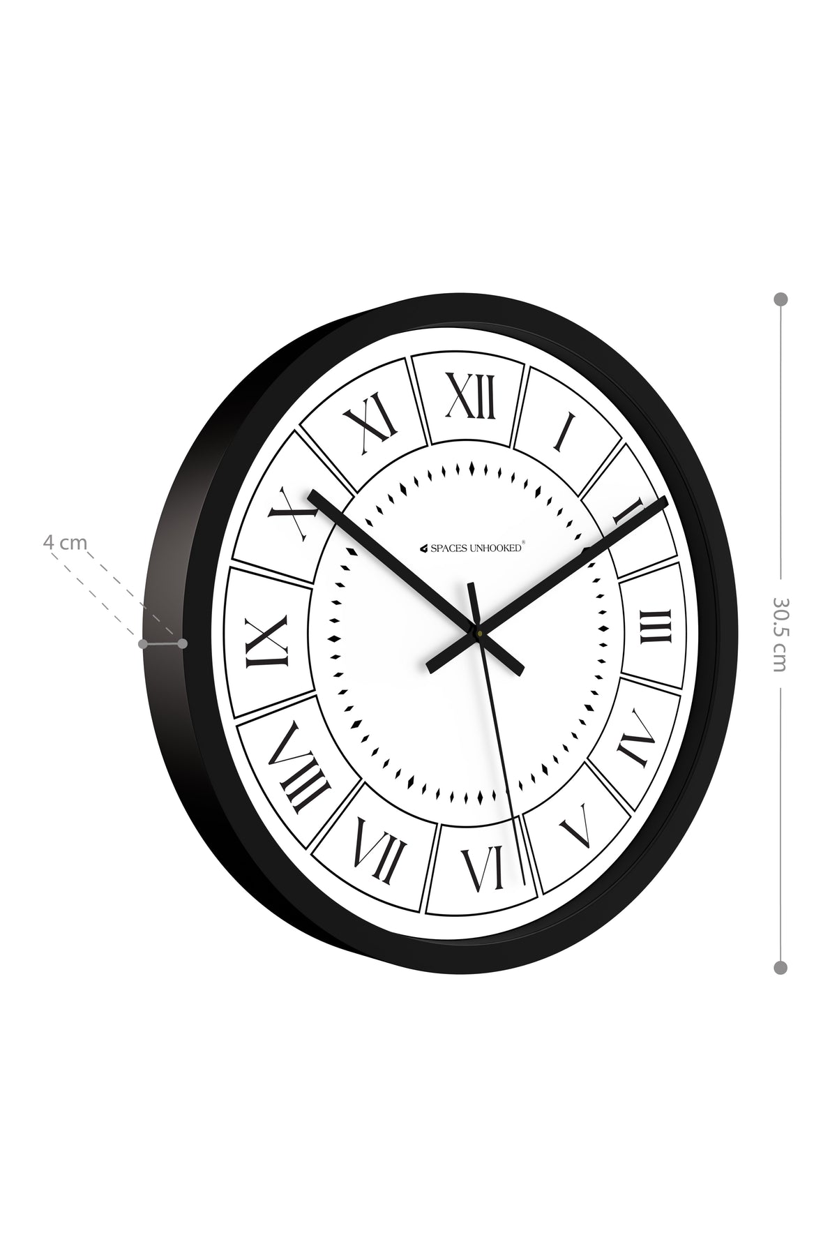 non ticking wall clock machine