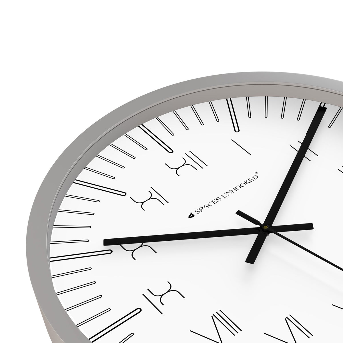 direction of wall clock in bedroom