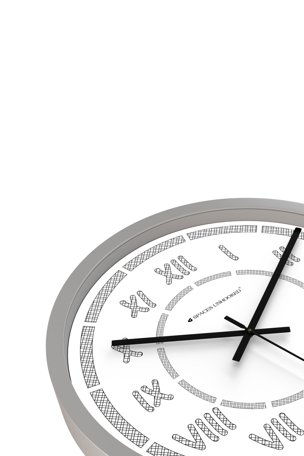 non ticking wall clock machine