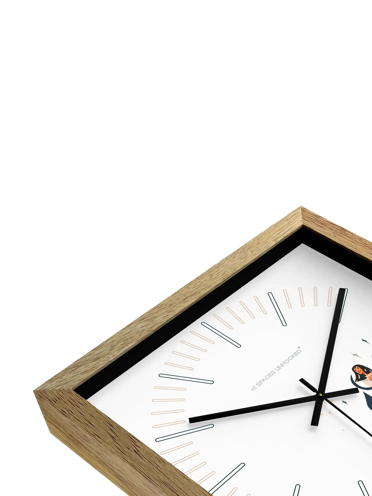 Gemini Zodiac Wall Clock Displayed in Elegant Home Interior with Wooden Console and Decorative Accents