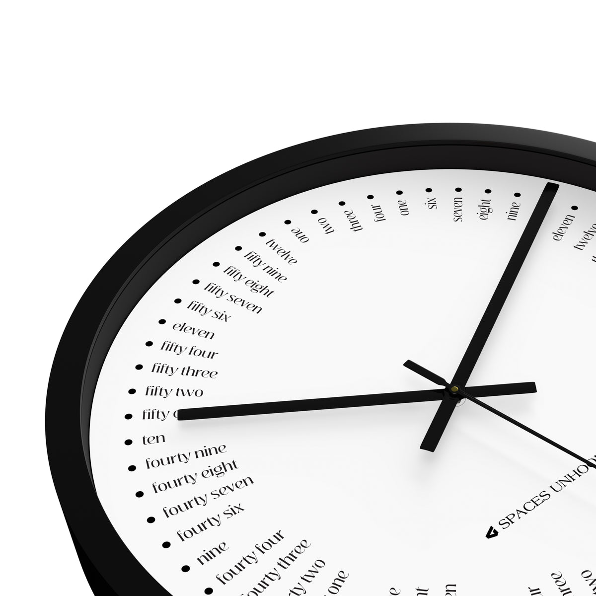 non ticking wall clock machine