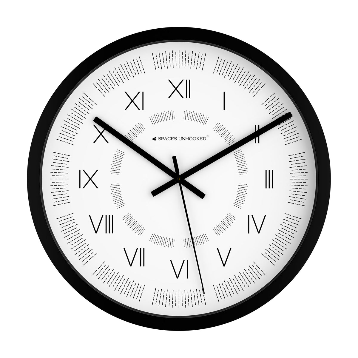 direction of wall clock in bedroom