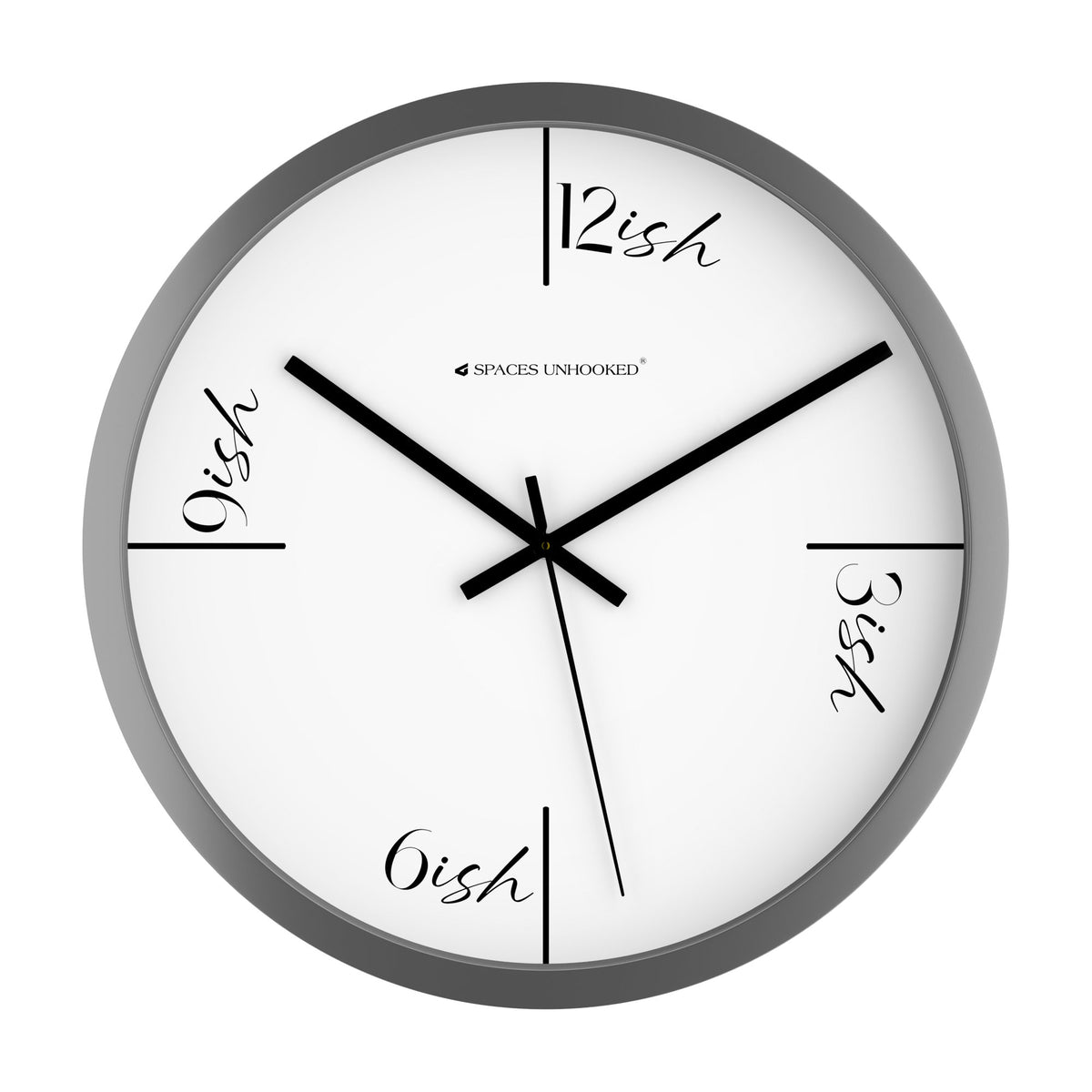 non ticking wall clock machine