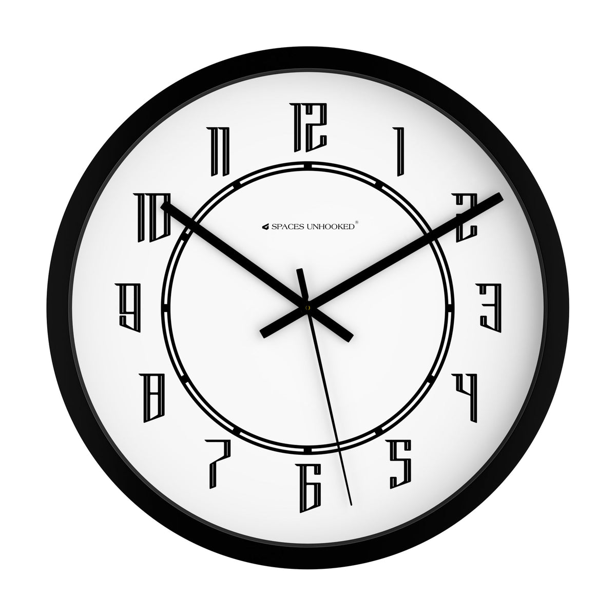 non ticking wall clock machine