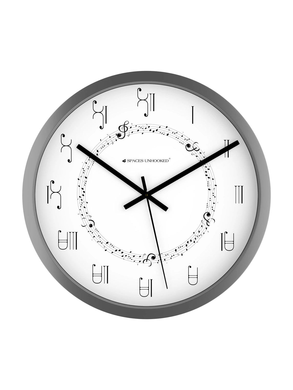 Lifestyle Wall Clock Mounted on Wall - Silent Wall Clock Home Decor