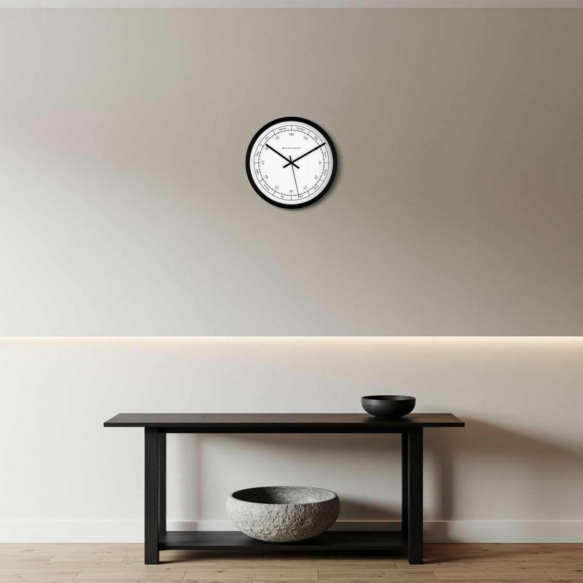 plastic alarm clock