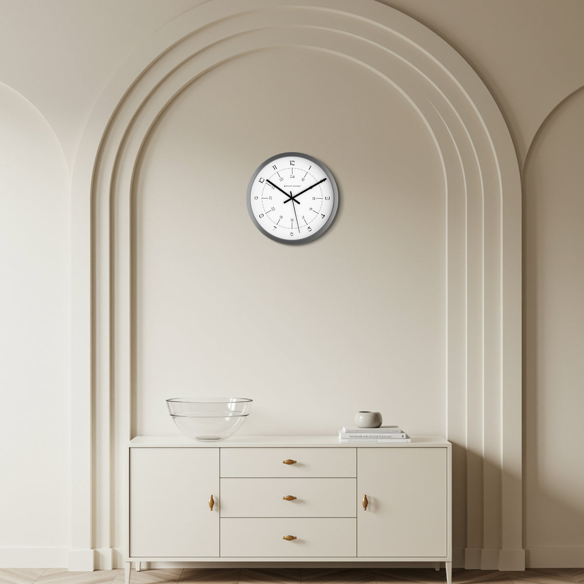 silent sweep wall clock