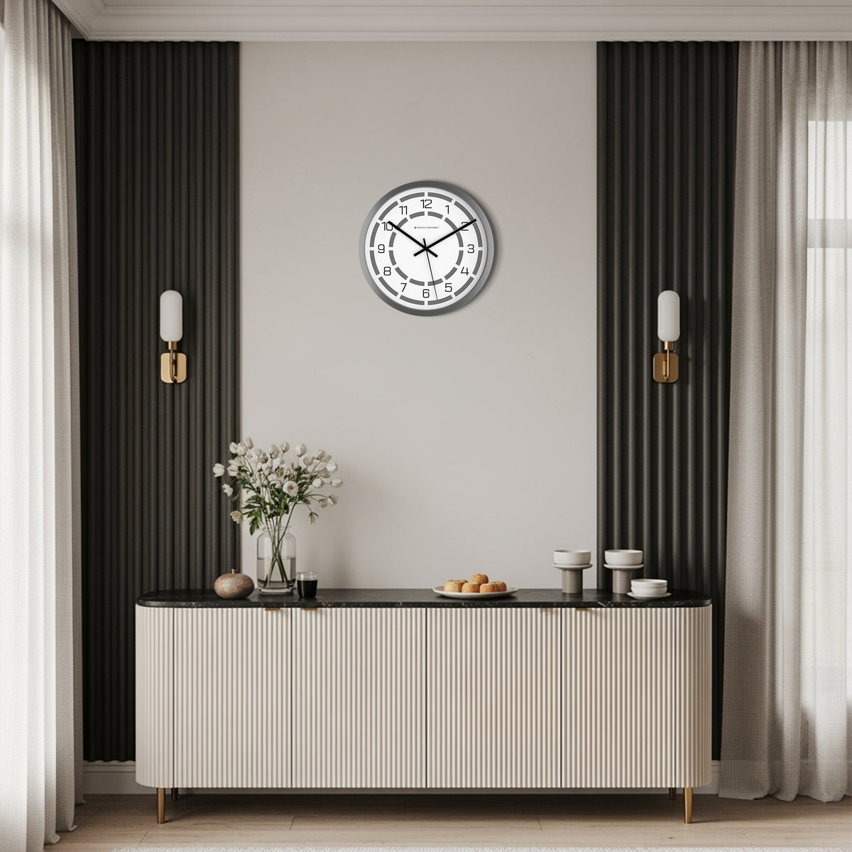 analogue wall clock for bedroom