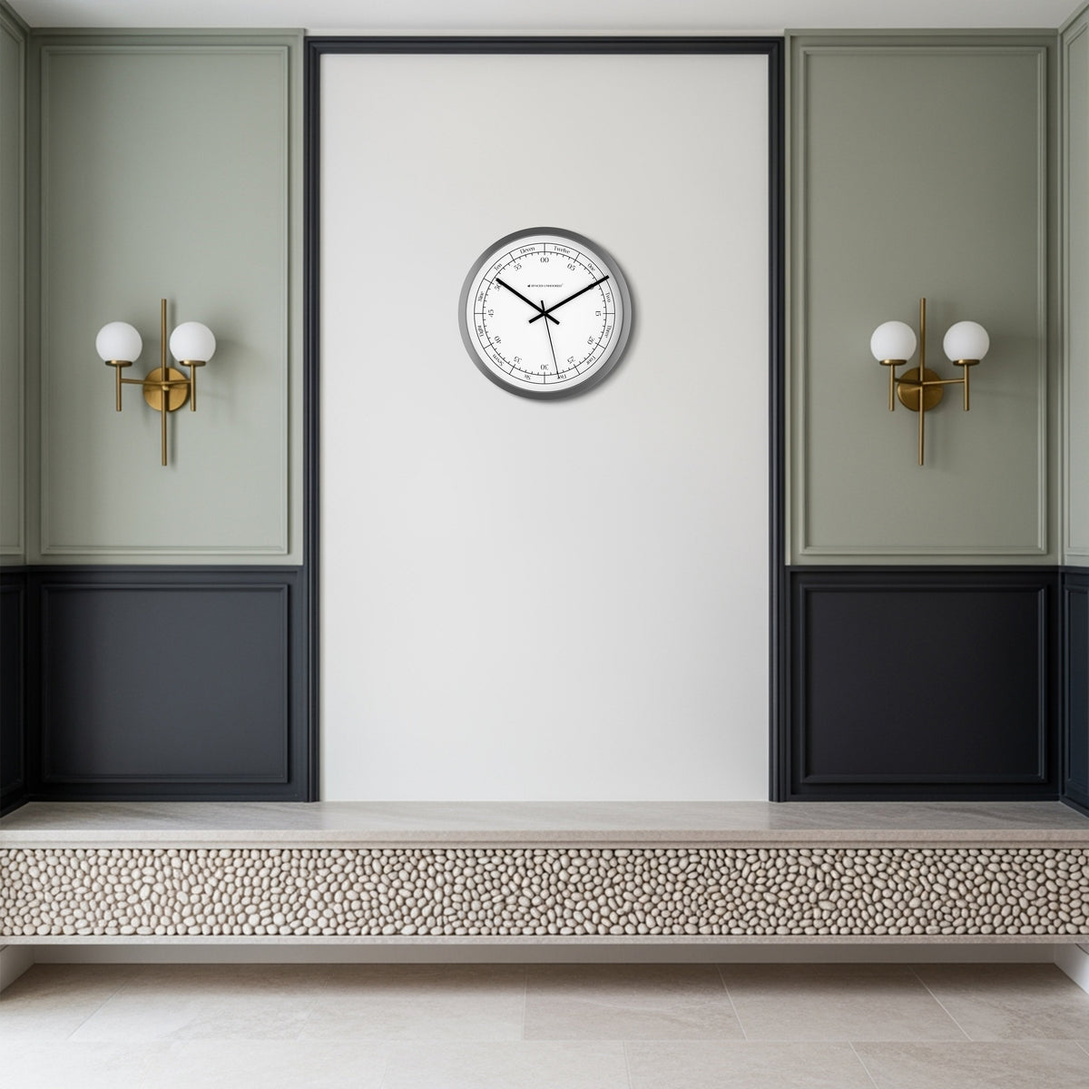 silent sweep wall clock machine