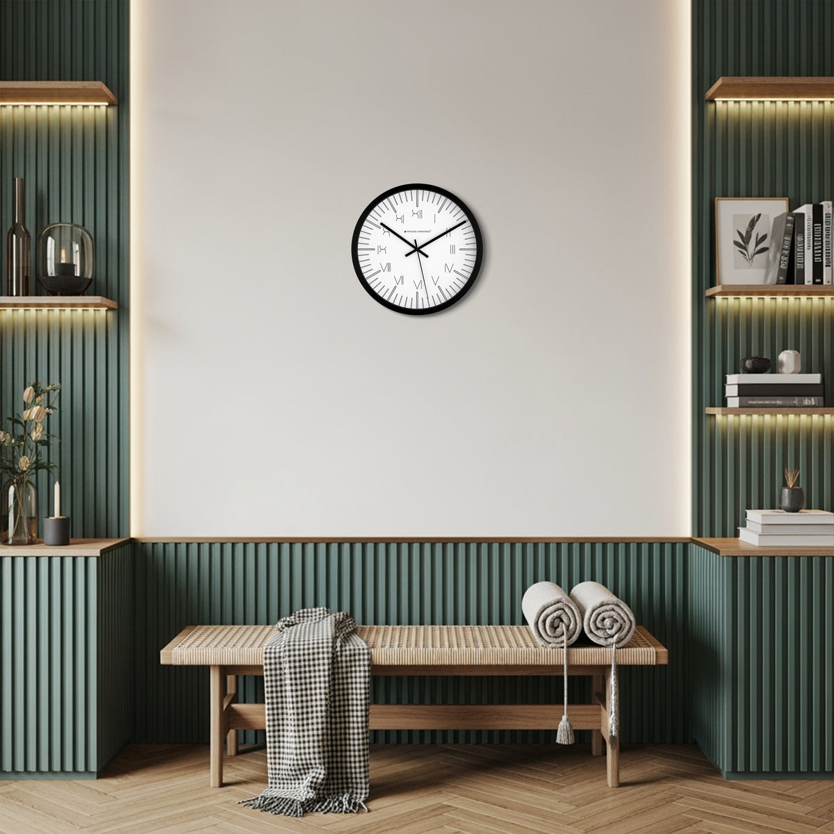silent sweep wall clock machine
