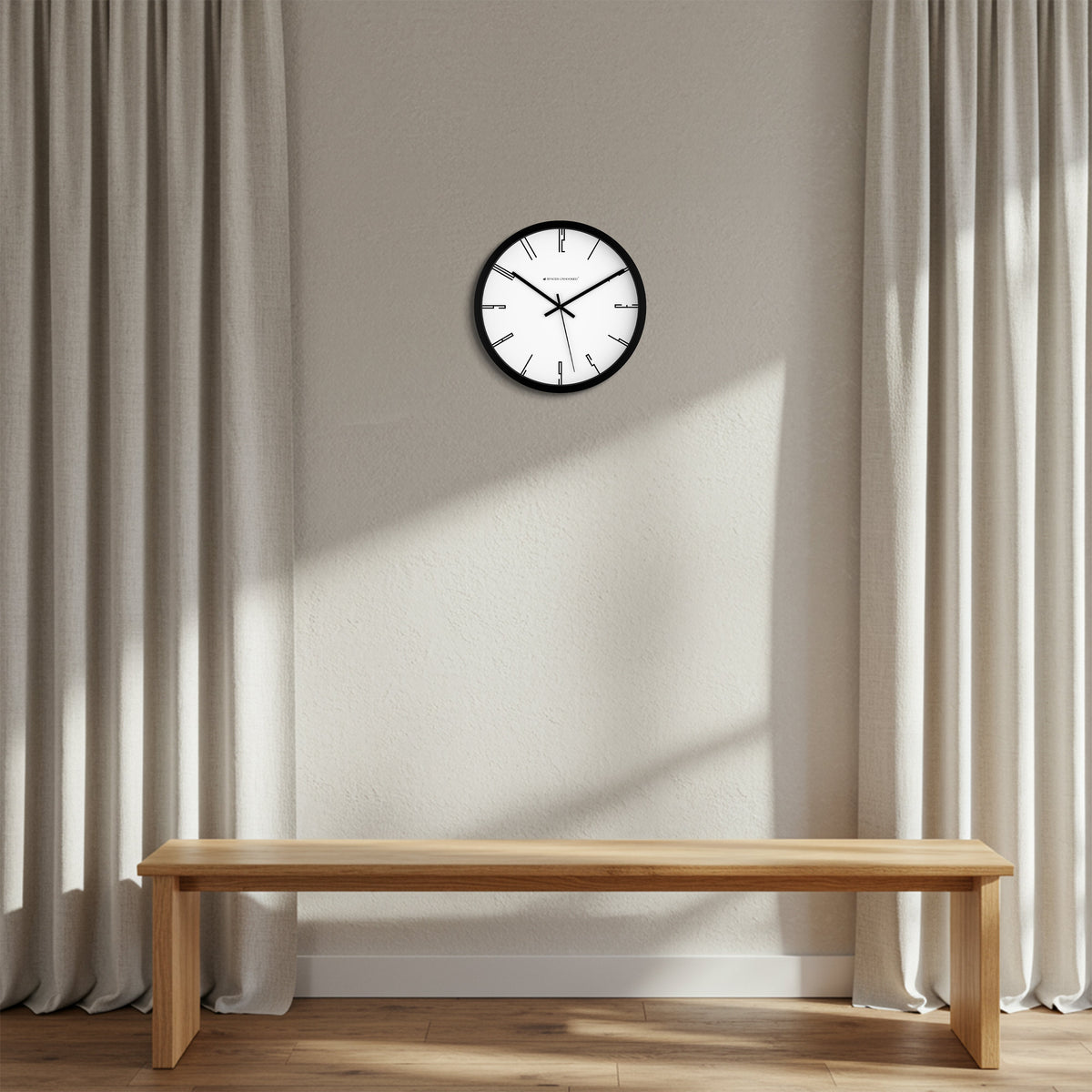 silent wall clock movement