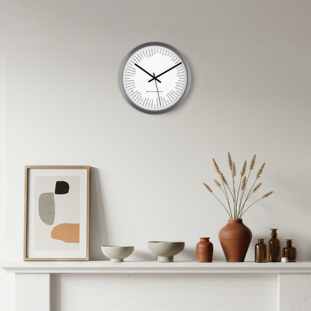plastic alarm clock