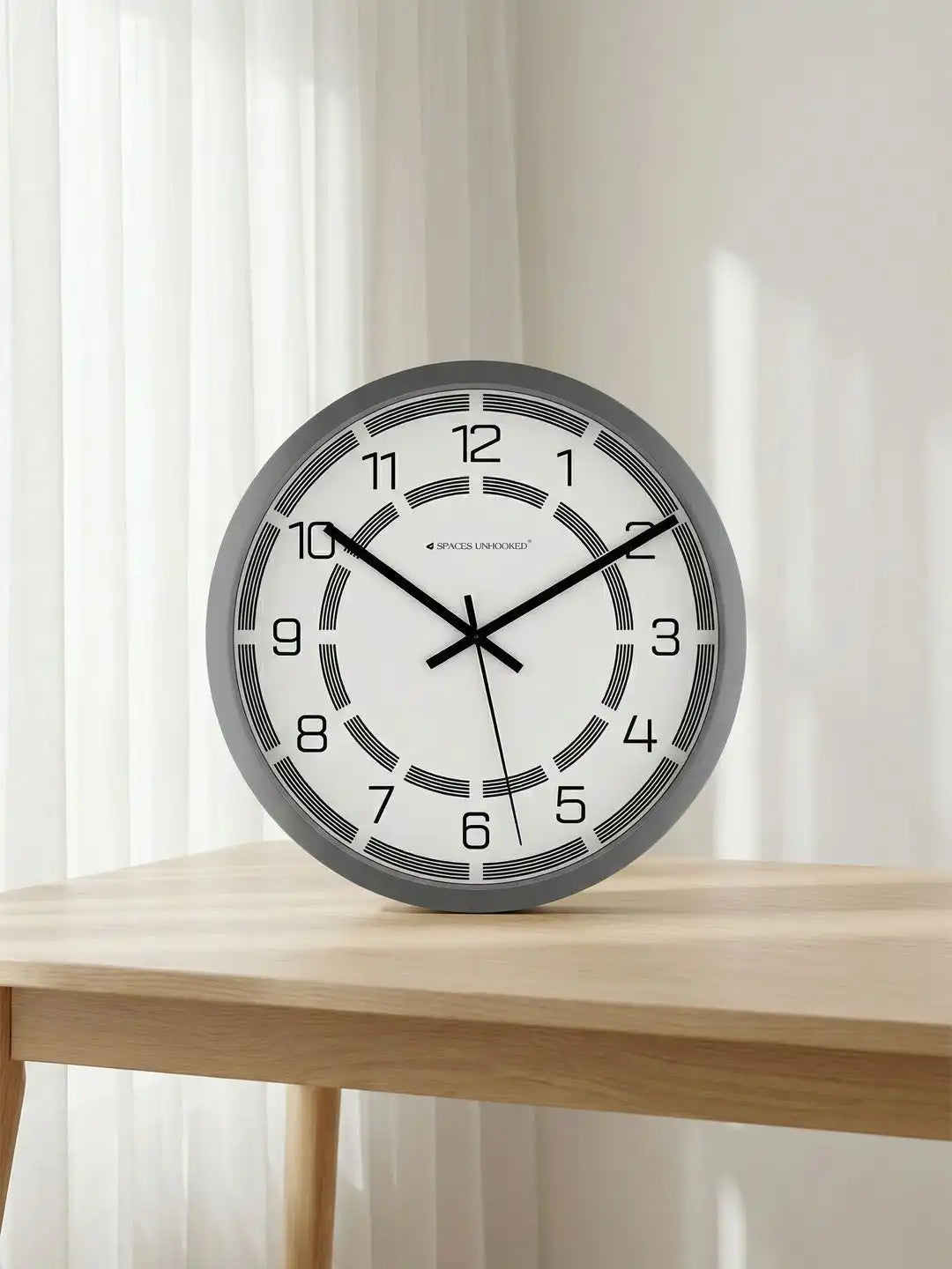 Lifestyle Wall Clock Mounted on Wall - Silent Wall Clock Home Decor