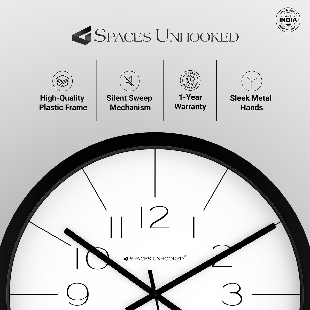 plastic alarm clock