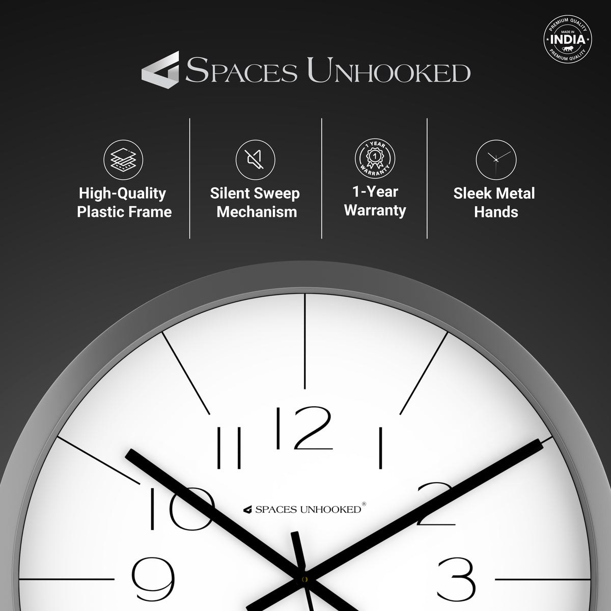 wall clock for guest room