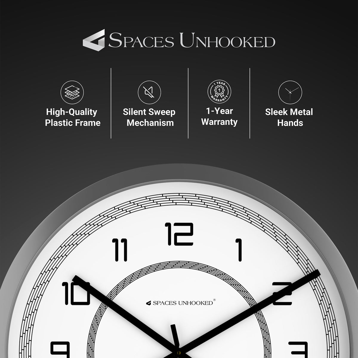luxury wall clock for bedroom