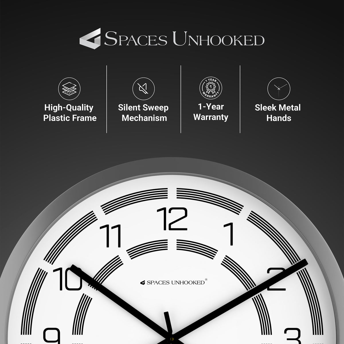 night wall clock for bedroom