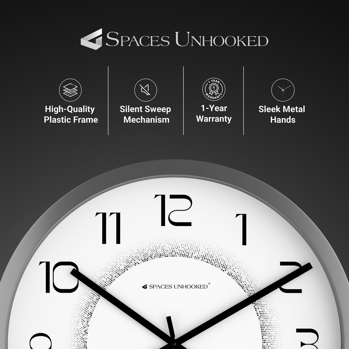 silent wall clock