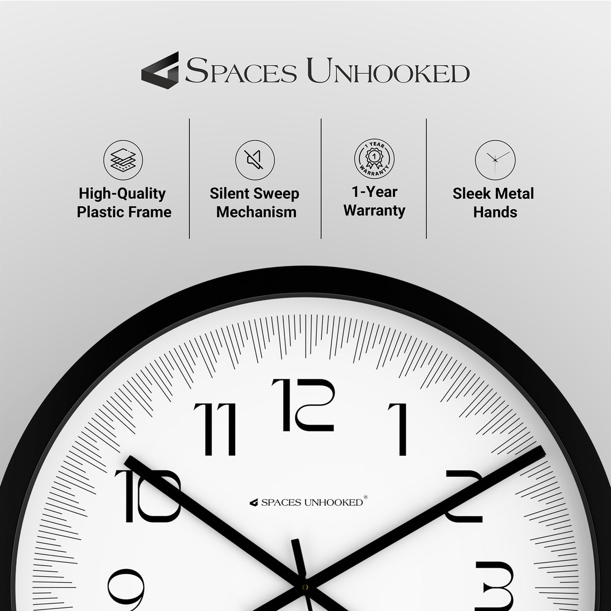 silent wall clock