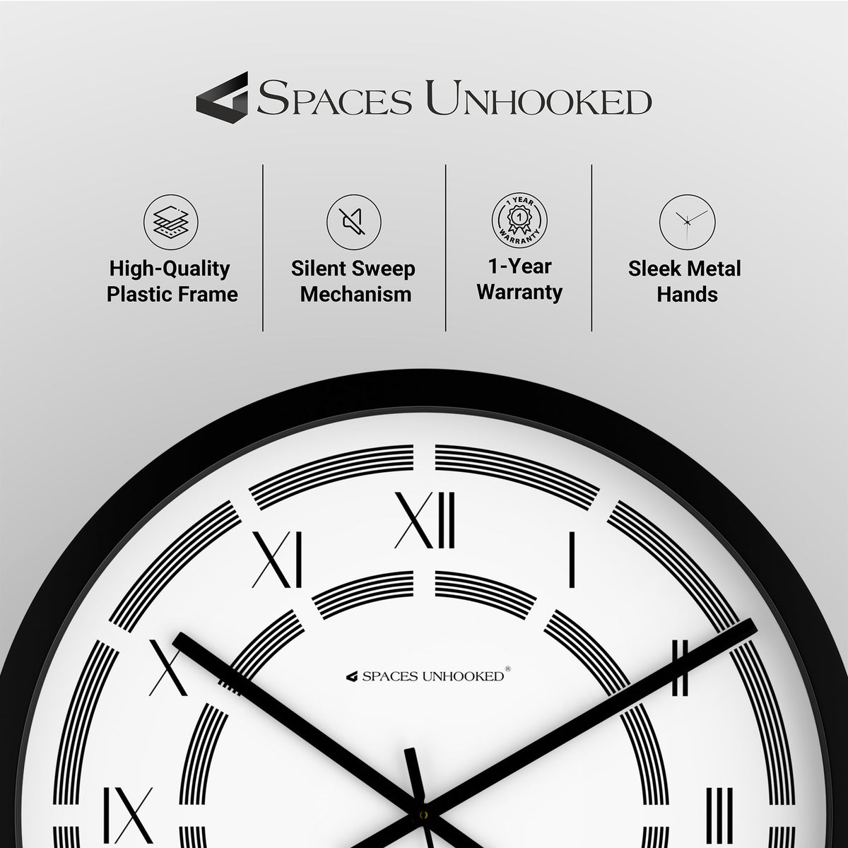 luxury wall clock for bedroom