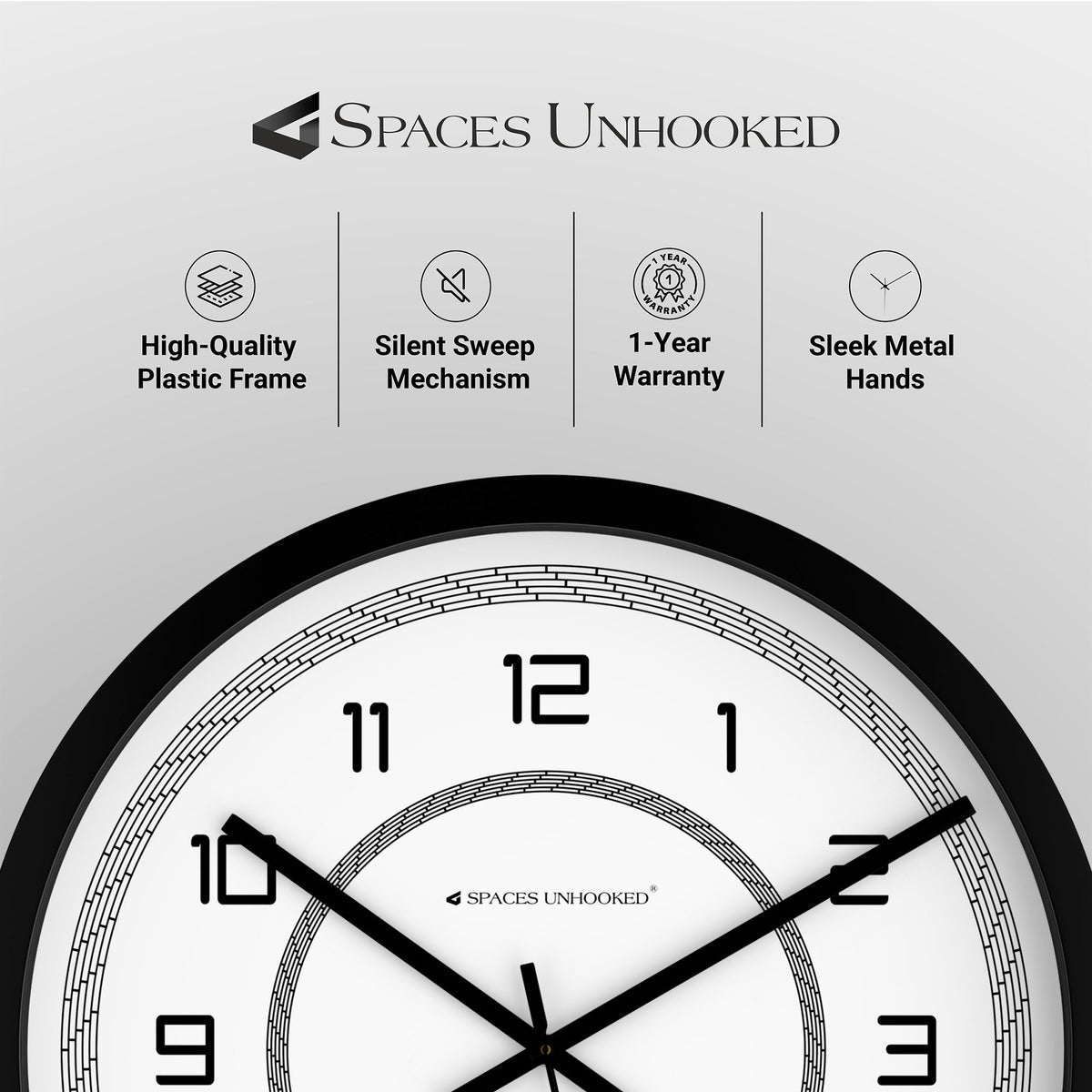 wall clock for guest room