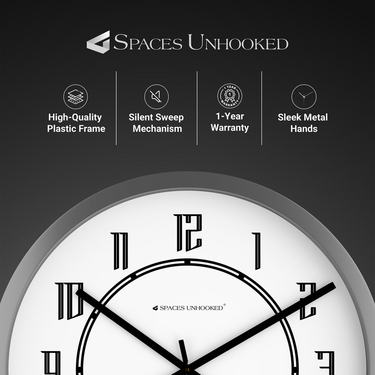 wall clock for guest room