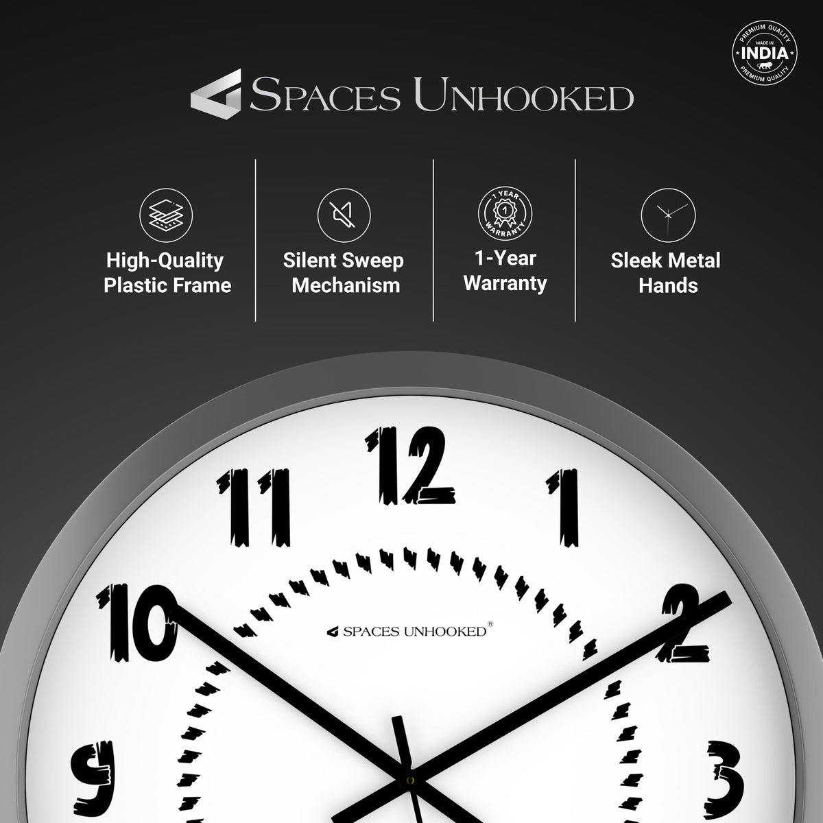 night wall clock for bedroom