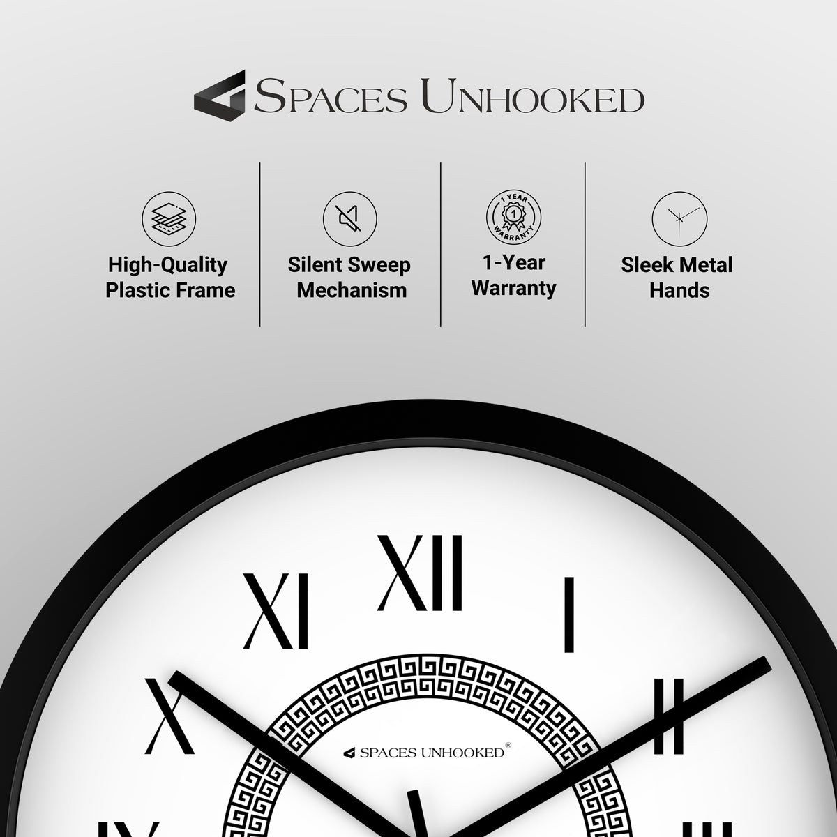 plastic wall clock