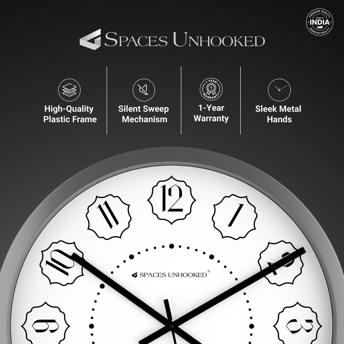 wall clock for guest room