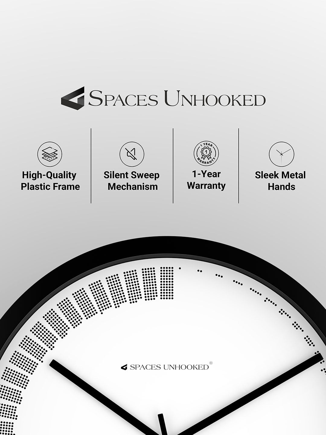 silent sweep wall clock