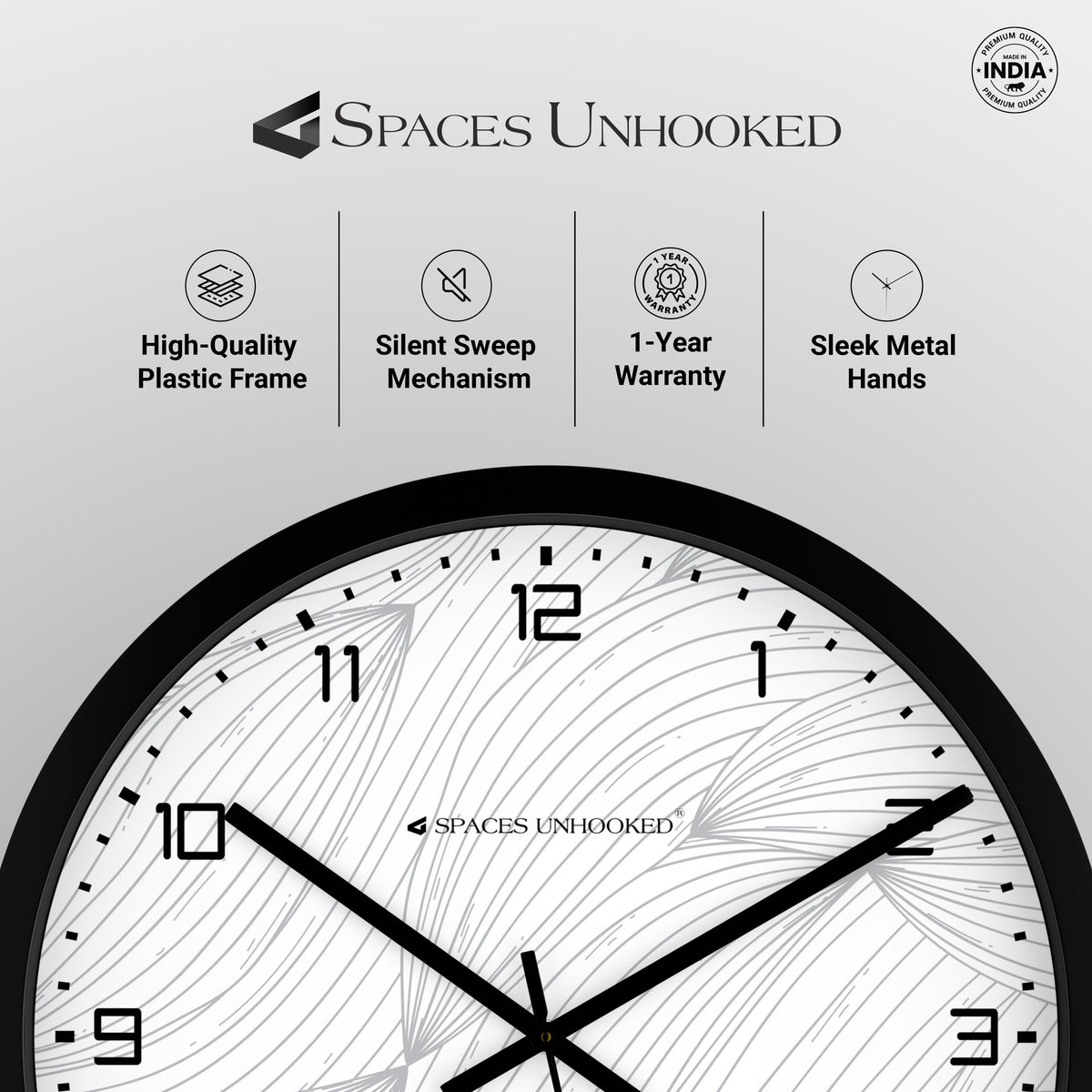 designer wall clock