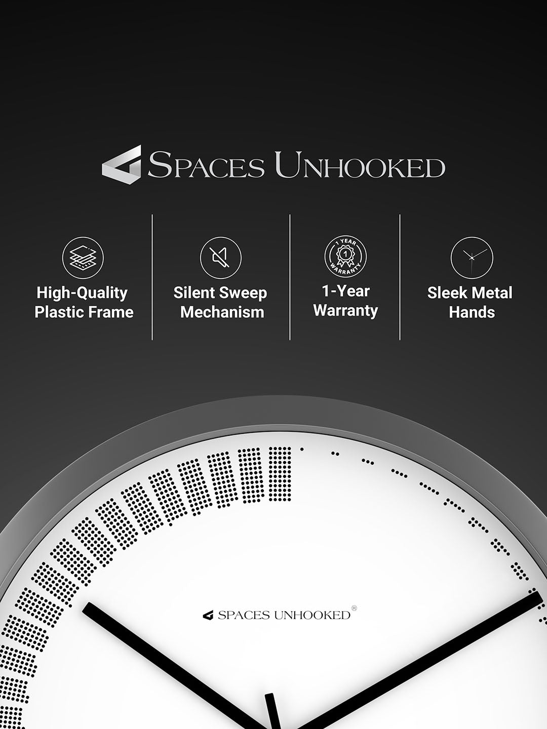 wall clock for bedroom