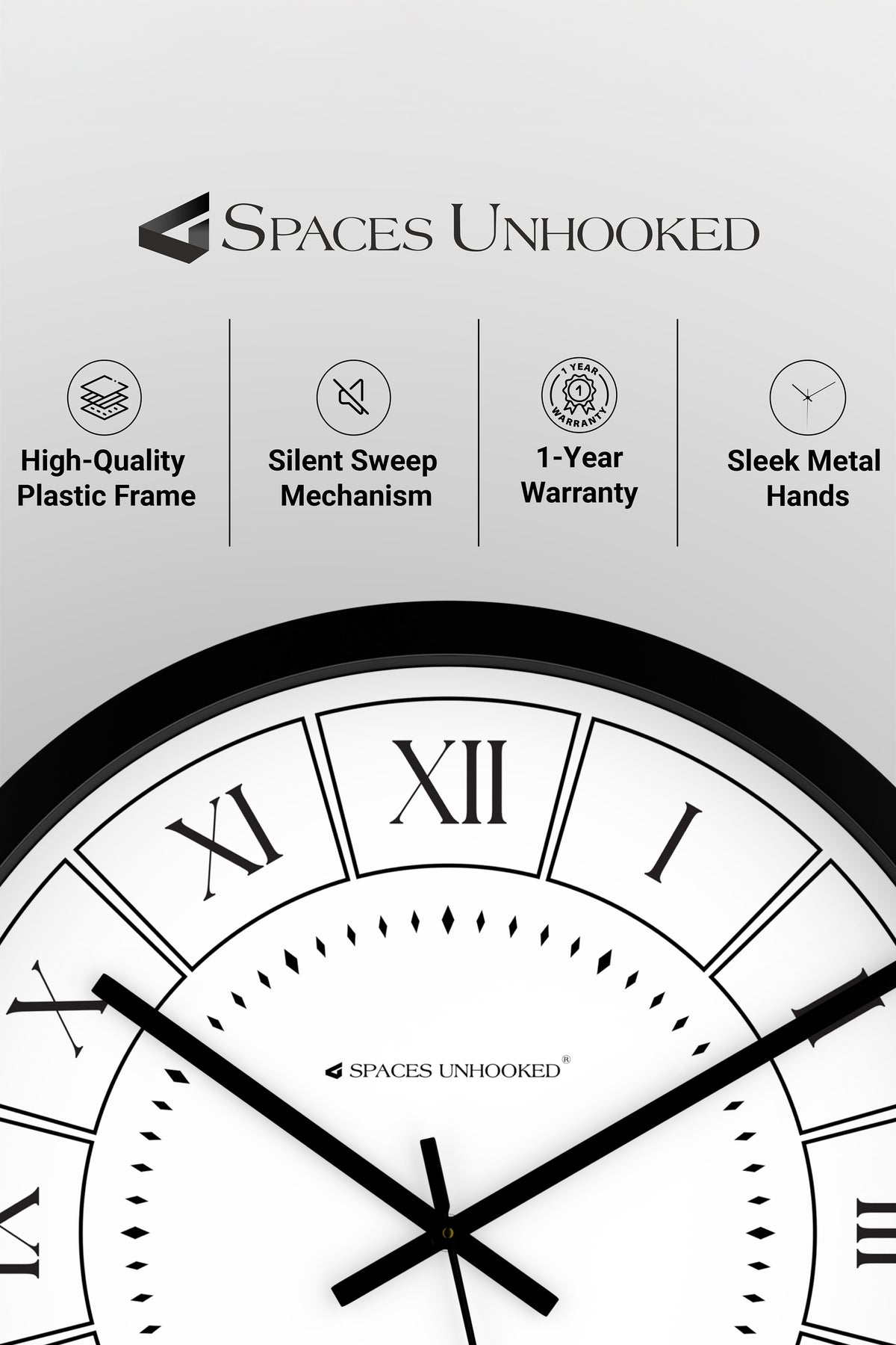 modern wall clock