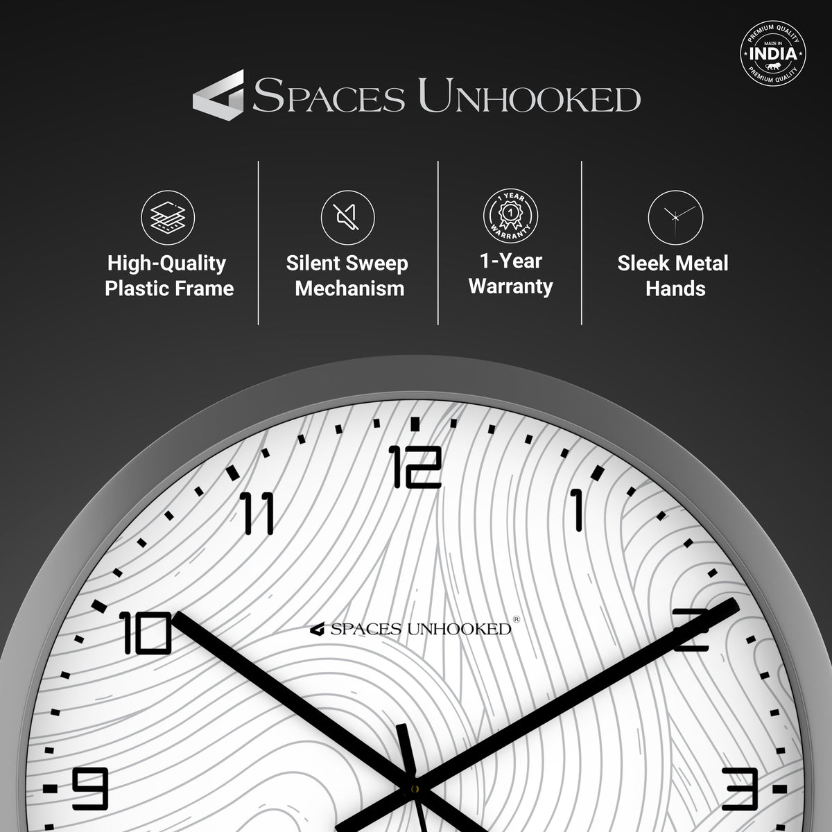 silent wall clock