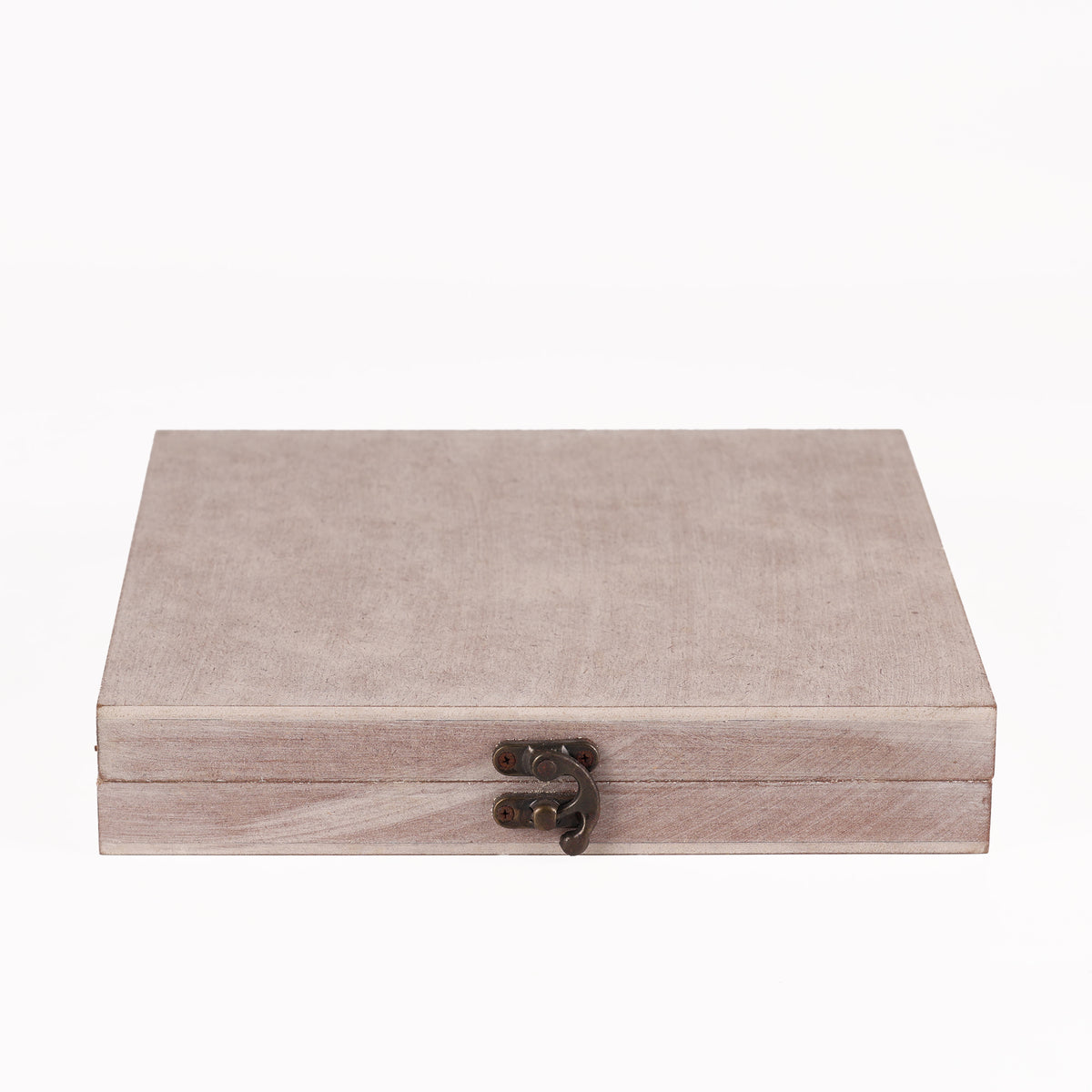 Beige wooden box 