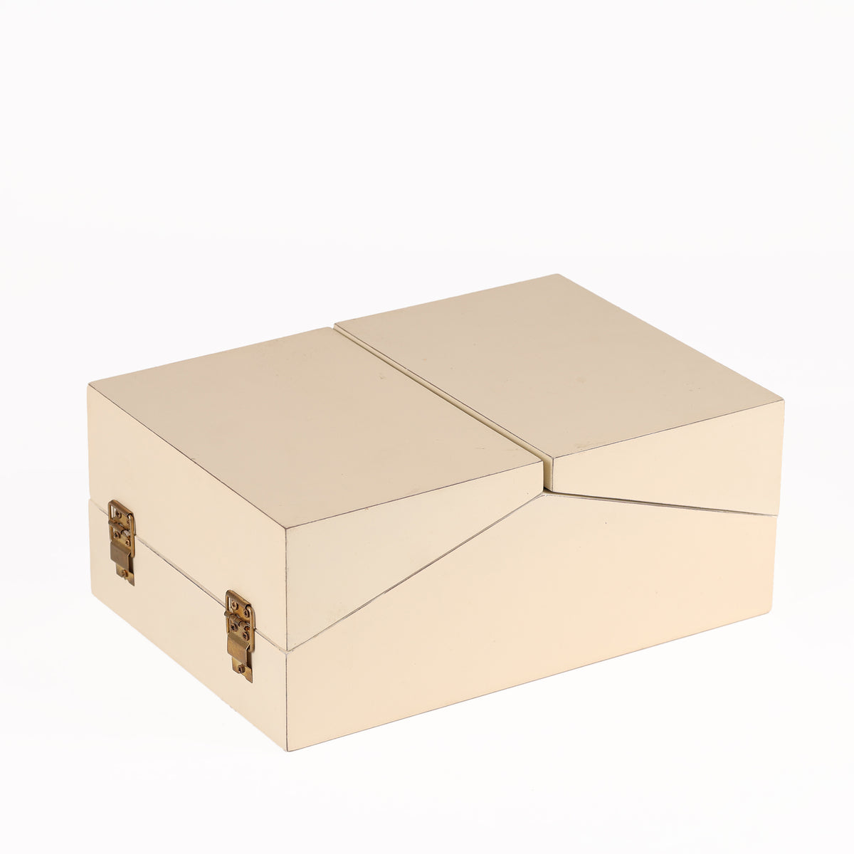 large wooden jewelry box
