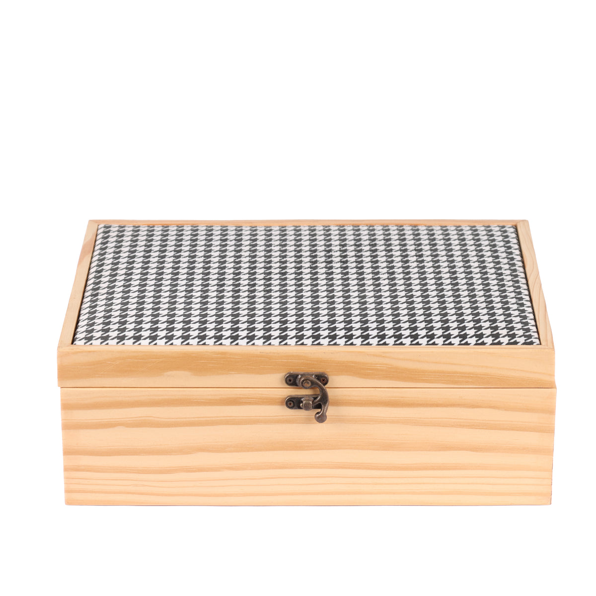 wooden storage chest
